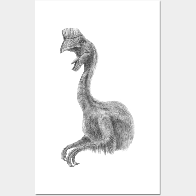 Oviraptor Wall Art by TimeSkiff